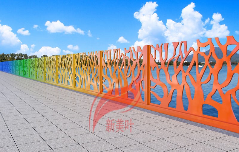 网红桥梁护栏